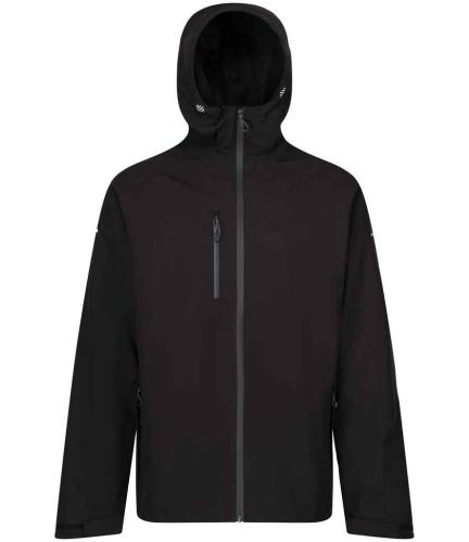 Regatta X-Pro Beacon Brite Light Waterproof Shell Jacket - BLK - XXL